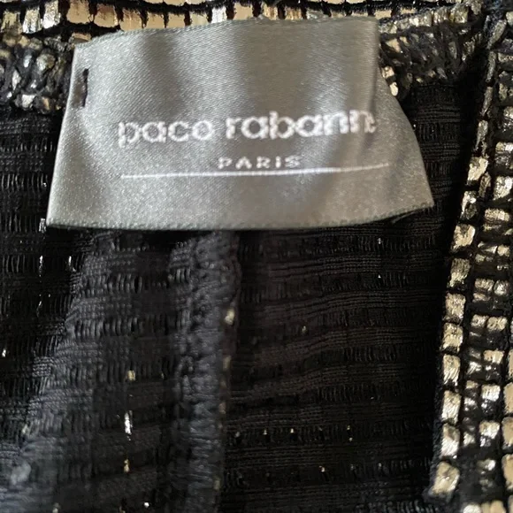 Paco Rabanne Vintage 1990s Silver Mini Dress - Picture 8 of 11